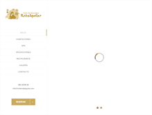 Tablet Screenshot of hotelrodalquilar.com
